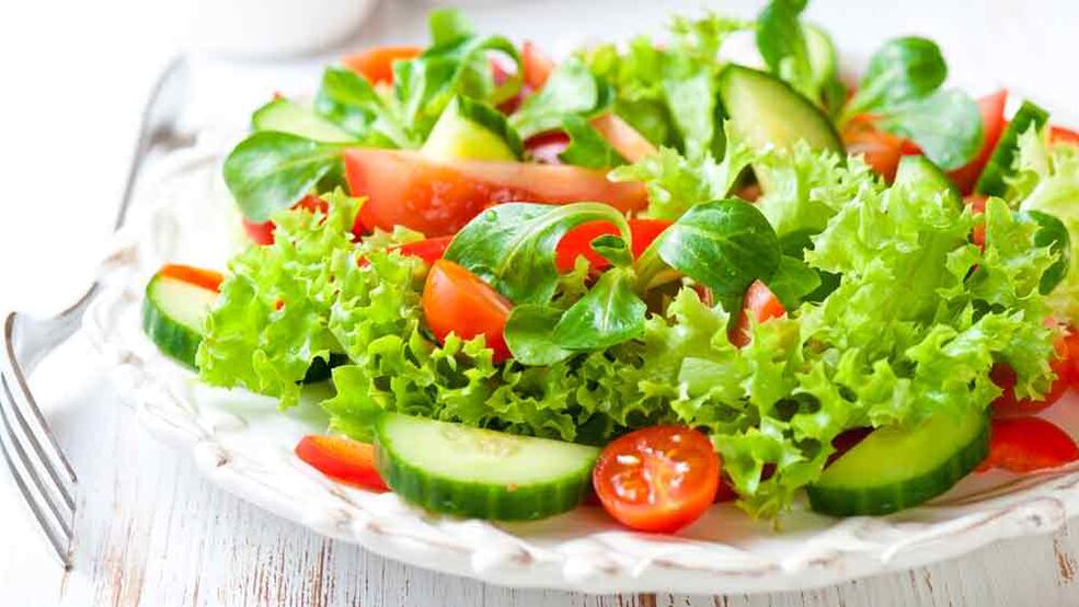 grøntsagssalat til din yndlingsdiæt